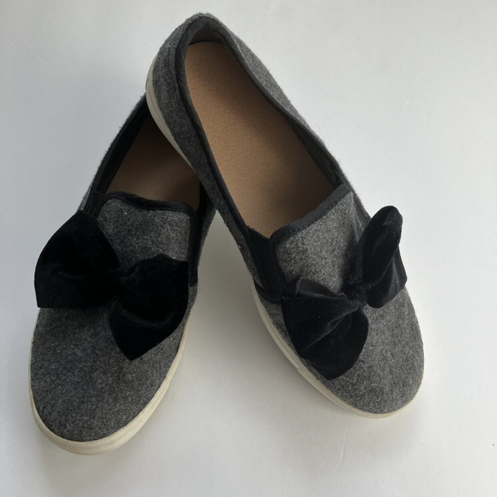 Brash Gray Fabric Sneakers 3